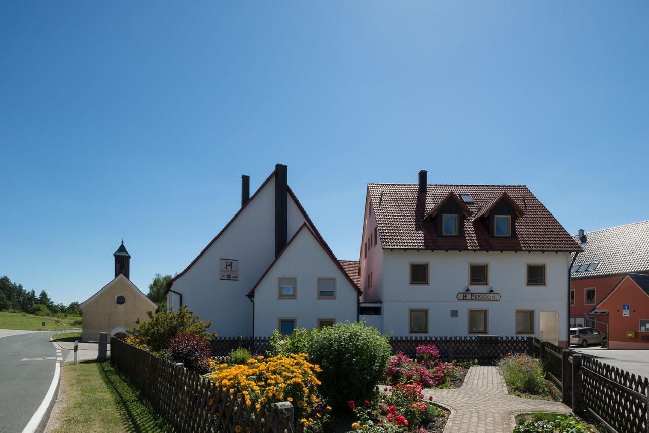 Gasthof-Pension Brauner Hirsch In Alfeld - Mittelfranken Ngoại thất bức ảnh